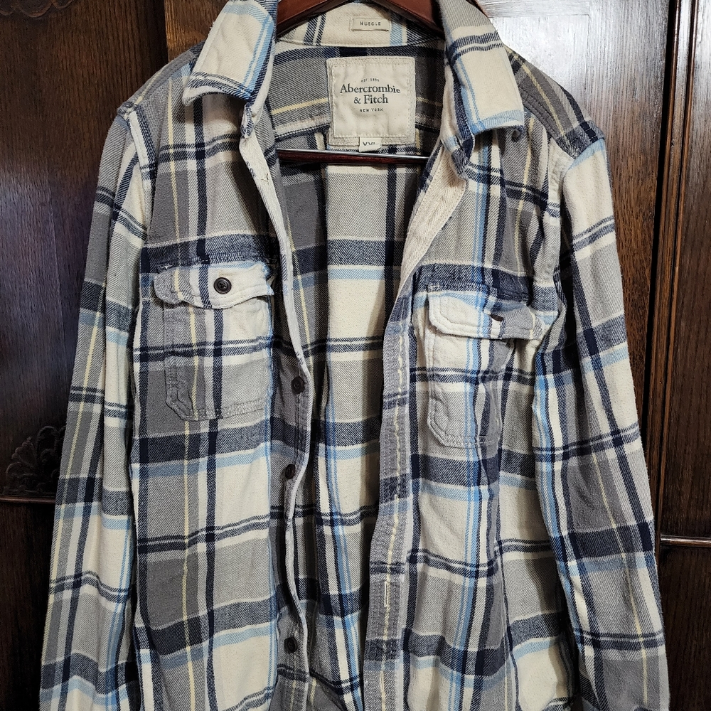 Retro Abercrombie & Fitch Flannel Shirt